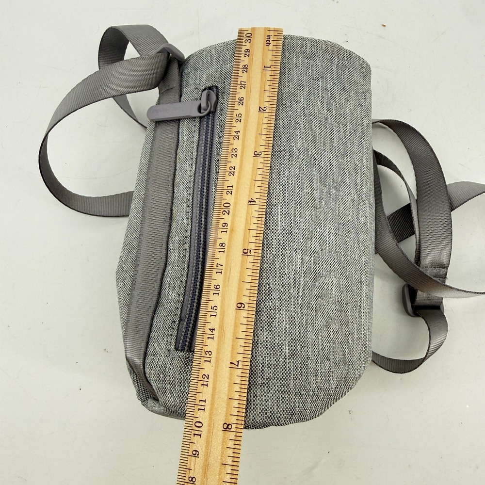 Vera Bradley Water Bottle Bag Pocket Gray ReActive Crossbody Sling Travel - Picture 11 of 13